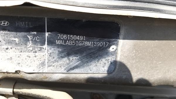 Photo 3 VIN: MALAB51G78M139017 - HYUNDAI ATOS 