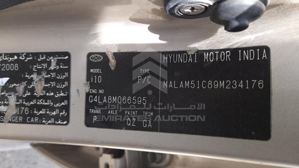 Photo 2 VIN: MALAM51C89M234176 - HYUNDAI I10 