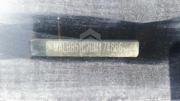 Photo 1 VIN: MALBB51C7DM474886 - HYUNDAI I20 