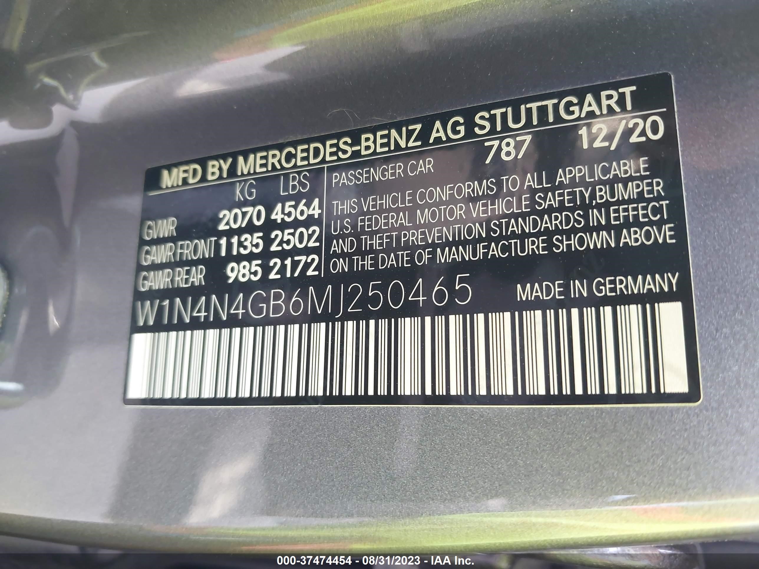 Photo 8 VIN: MH3RH18Y1PK011511 - MERCEDES-BENZ GLA-KLASSE 