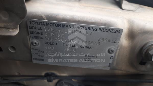 Photo 3 VIN: MHFCX8EM6H0108948 - TOYOTA INNOVA 