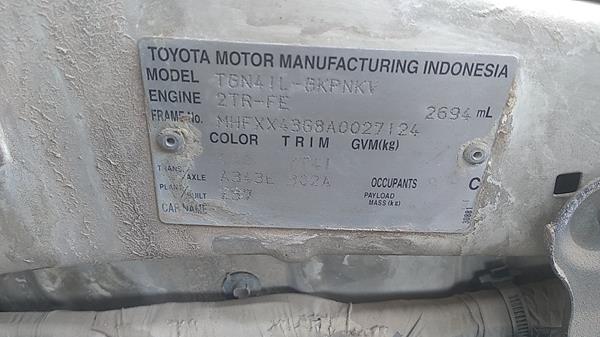 Photo 3 VIN: MHFXX43G8A0027124 - TOYOTA INNOVA 