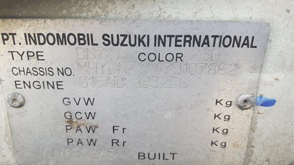 Photo 3 VIN: MHYDN71V47J107882 - SUZUKI APV 