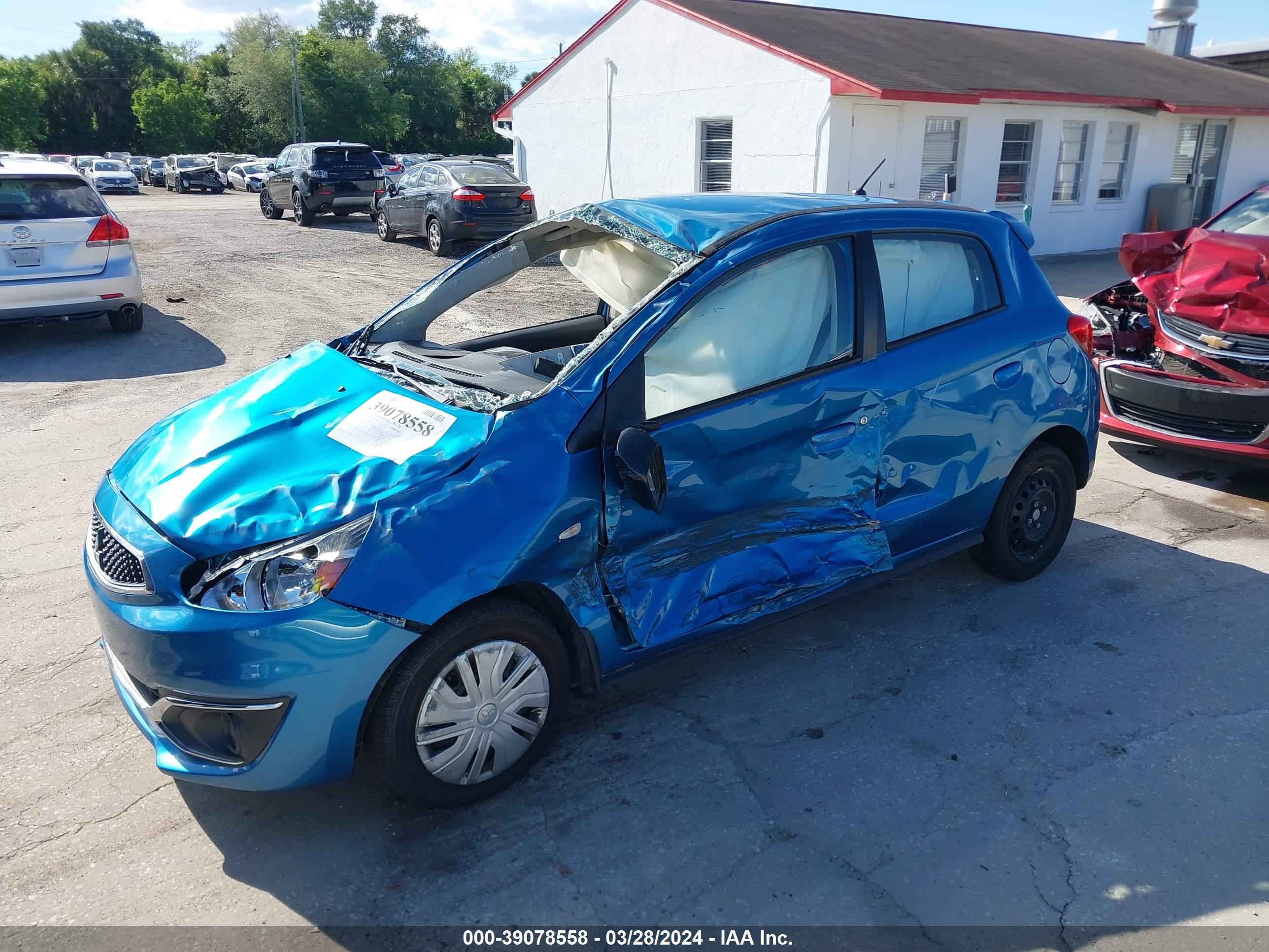 Photo 1 VIN: ML32A3HJ0JH014412 - MITSUBISHI MIRAGE 