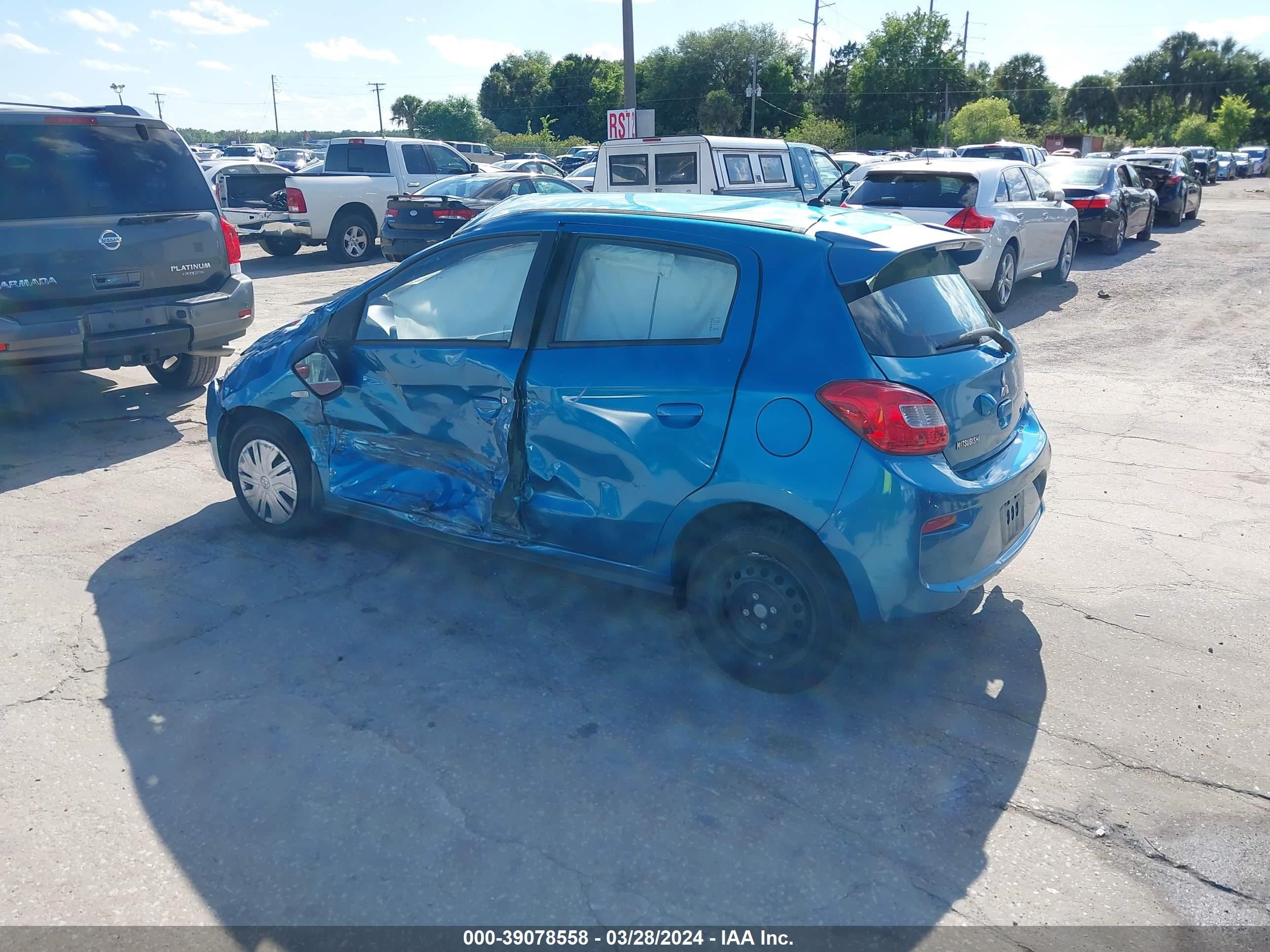 Photo 2 VIN: ML32A3HJ0JH014412 - MITSUBISHI MIRAGE 