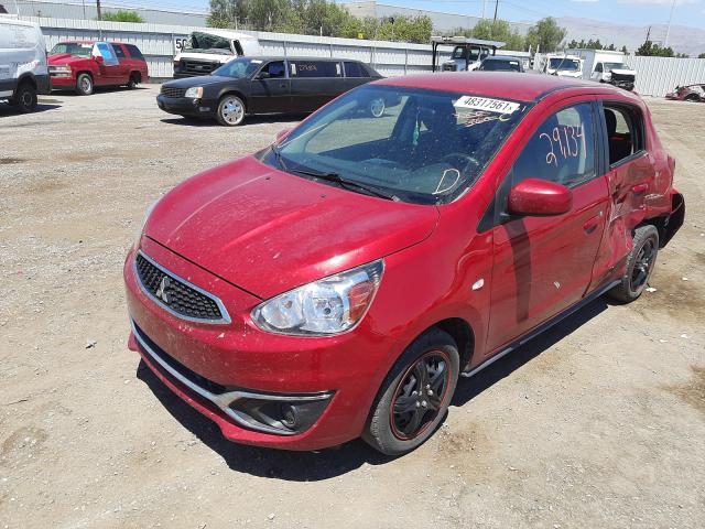 Photo 1 VIN: ML32A3HJ0KH010538 - MITSUBISHI MIRAGE ES 