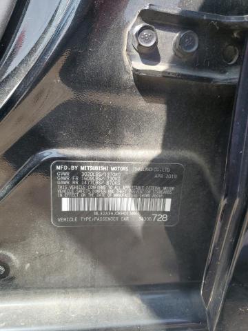 Photo 12 VIN: ML32A3HJ0KH013861 - MITSUBISHI MIRAGE ES 