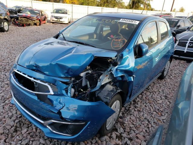 Photo 1 VIN: ML32A3HJ1JH000390 - MITSUBISHI MIRAGE ES 