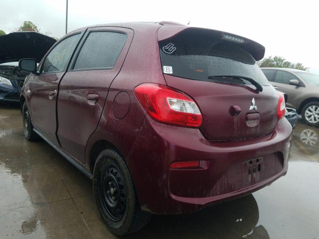 Photo 2 VIN: ML32A3HJ1JH011969 - MITSUBISHI MIRAGE ES 