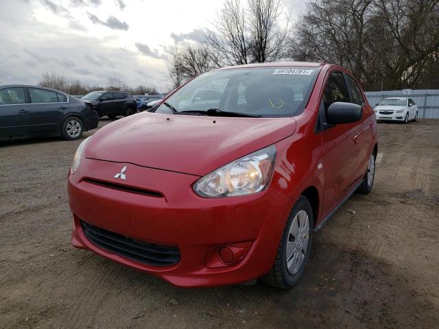 Photo 1 VIN: ML32A3HJ2FH037505 - MITSUBISHI MIRAGE DE 