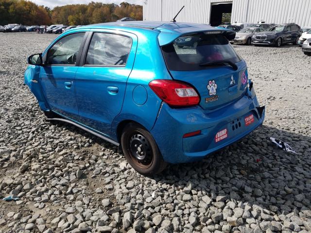 Photo 2 VIN: ML32A3HJ2HH003695 - MITSUBISHI MIRAGE ES 