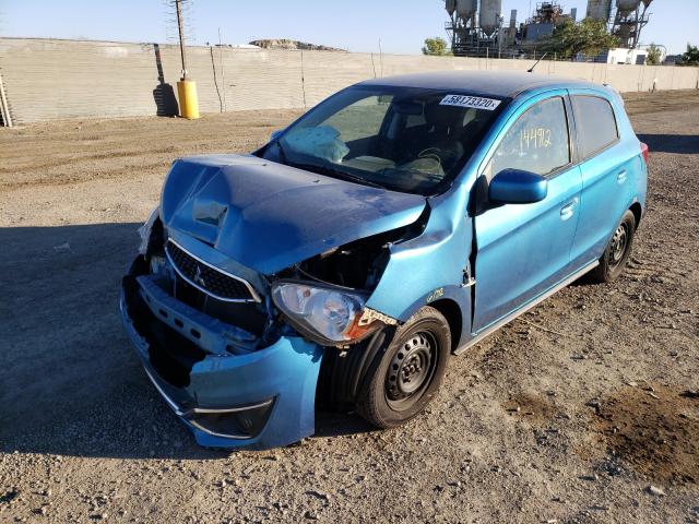 Photo 1 VIN: ML32A3HJ2HH004992 - MITSUBISHI MIRAGE ES 