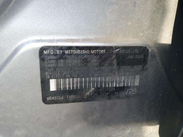 Photo 11 VIN: ML32A3HJ2HH010288 - MITSUBISHI MIRAGE ES 