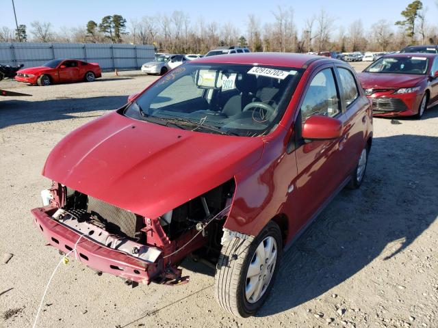 Photo 1 VIN: ML32A3HJ2HH016527 - MITSUBISHI MIRAGE ES 