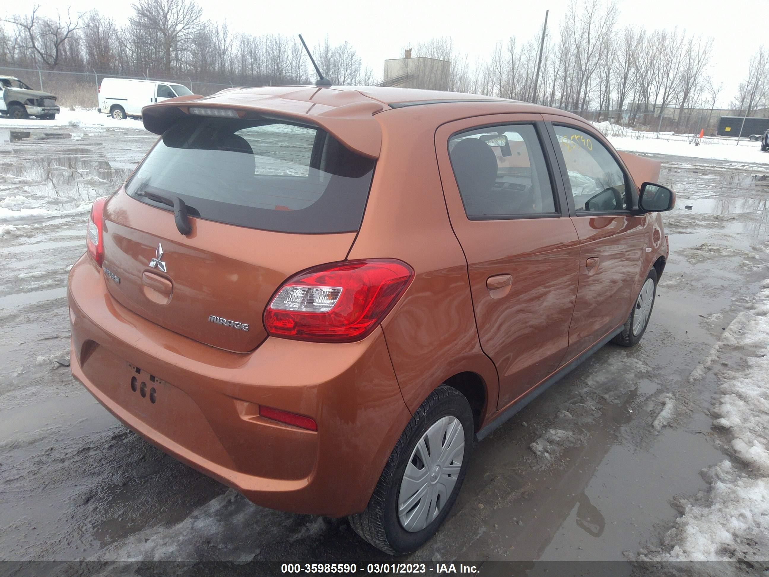 Photo 3 VIN: ML32A3HJ2HH020173 - MITSUBISHI MIRAGE 