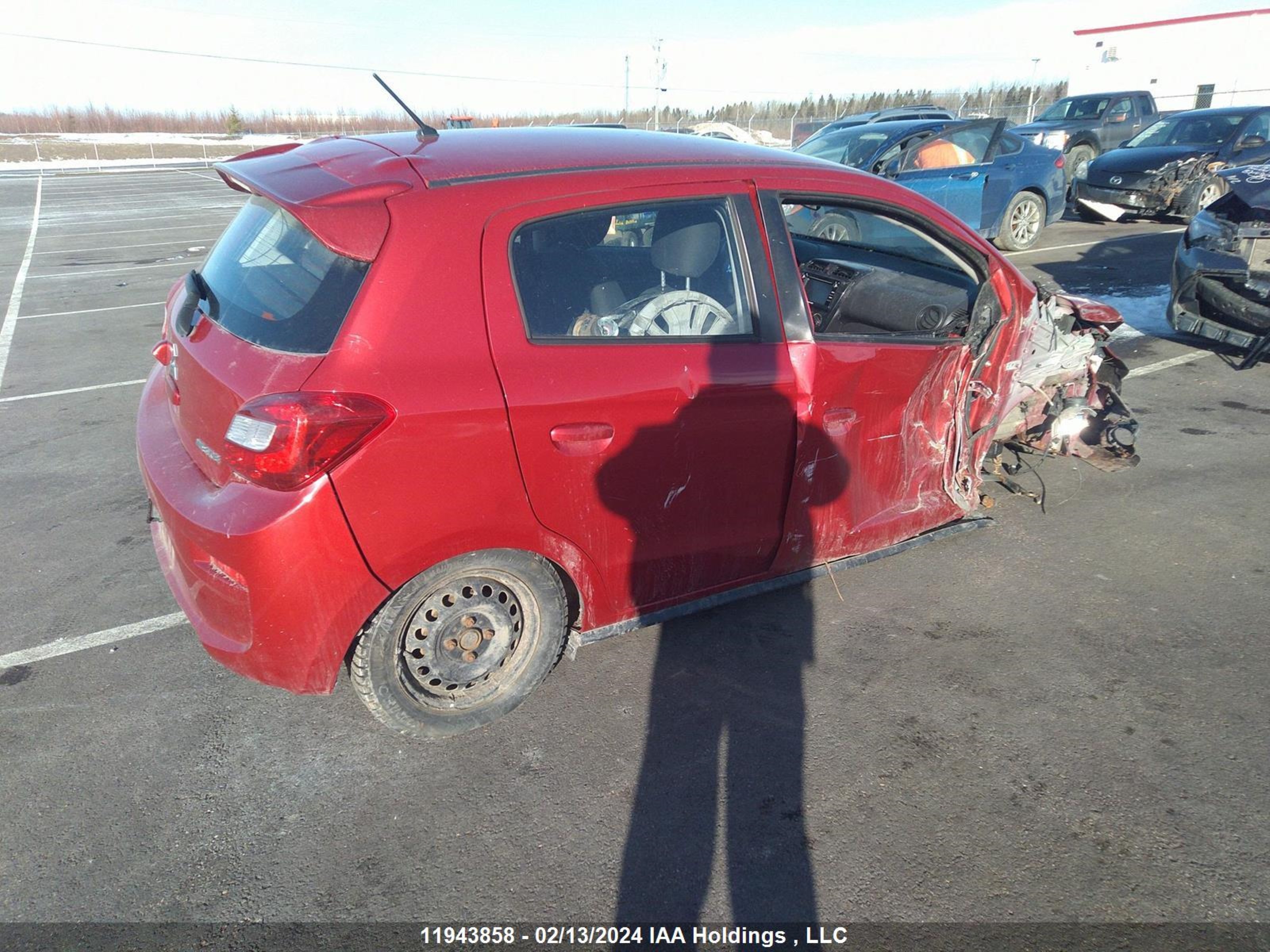 Photo 3 VIN: ML32A3HJ2JH003654 - MITSUBISHI MIRAGE 