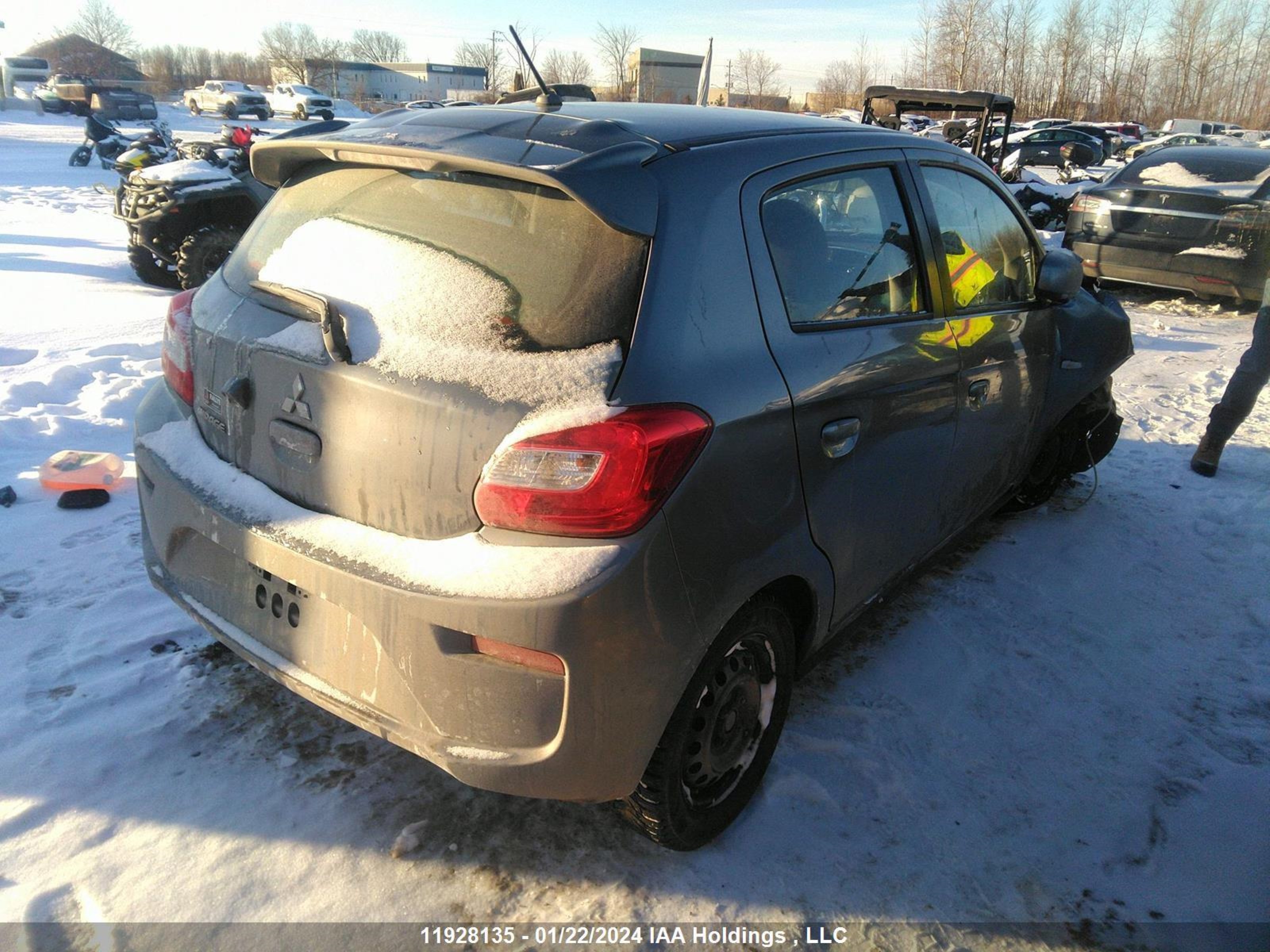 Photo 3 VIN: ML32A3HJ2LH008887 - MITSUBISHI MIRAGE 