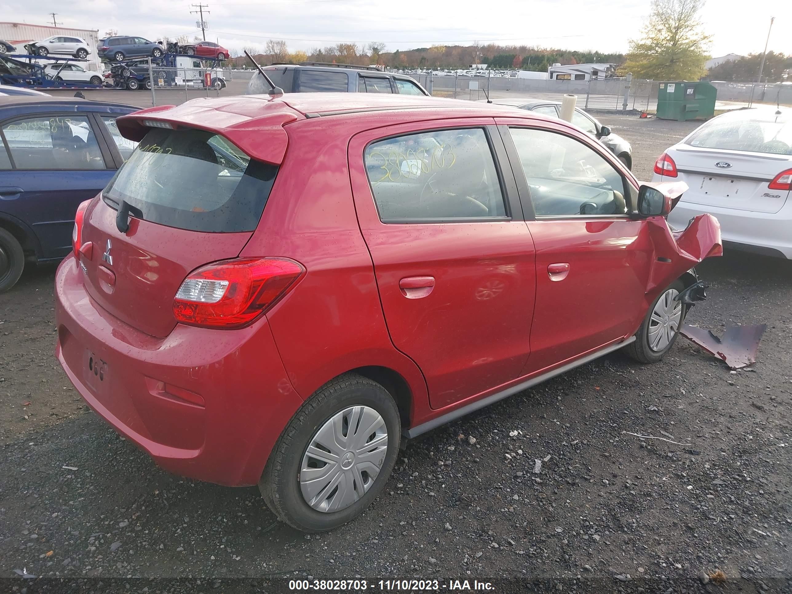 Photo 3 VIN: ML32A3HJ2LH009585 - MITSUBISHI MIRAGE 