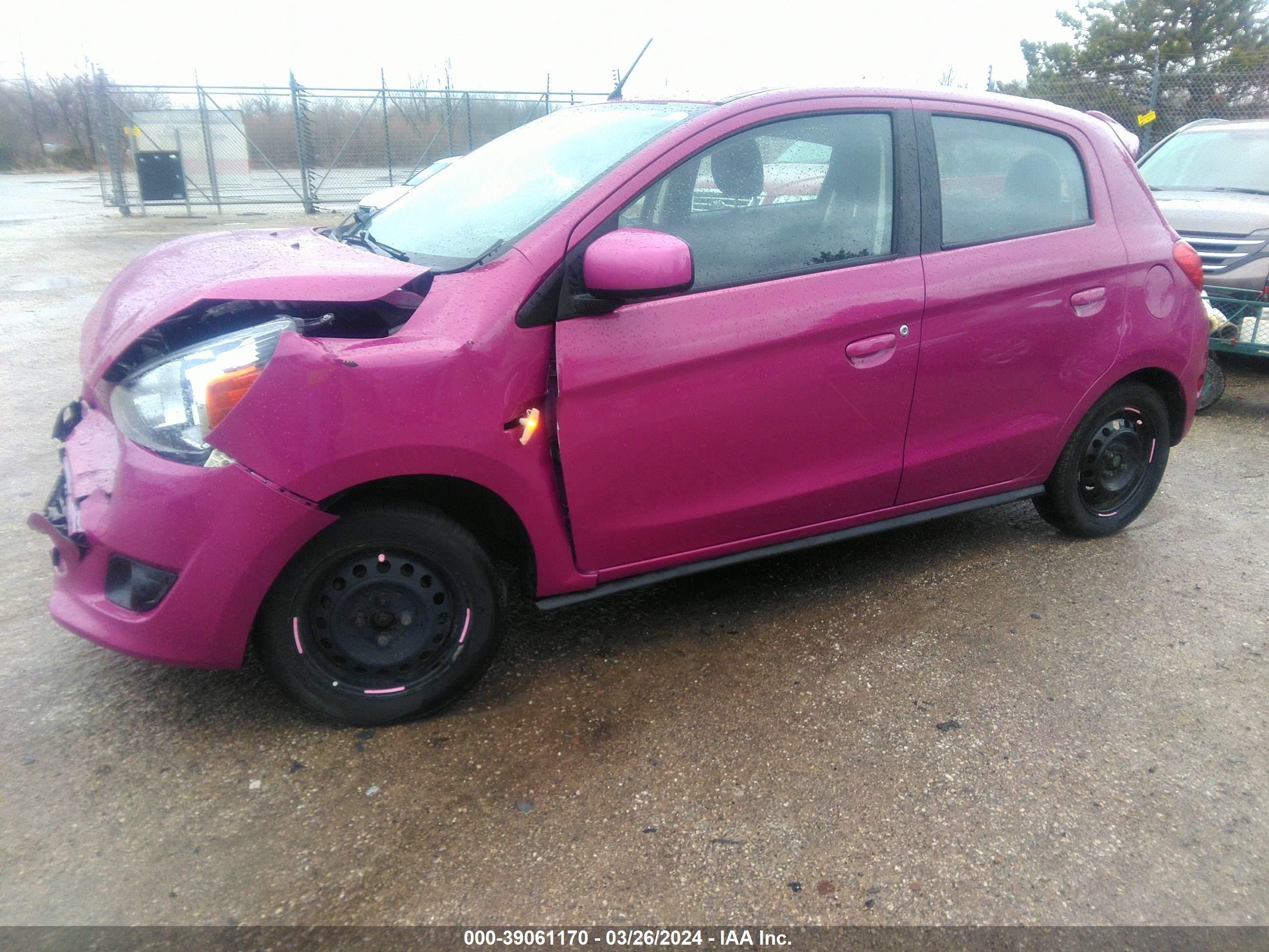 Photo 1 VIN: ML32A3HJ3EH023465 - MITSUBISHI MIRAGE 