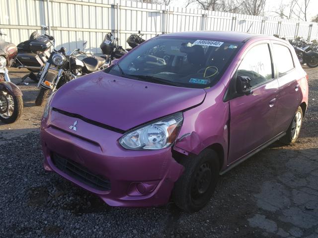 Photo 1 VIN: ML32A3HJ3FH001225 - MITSUBISHI MIRAGE DE 