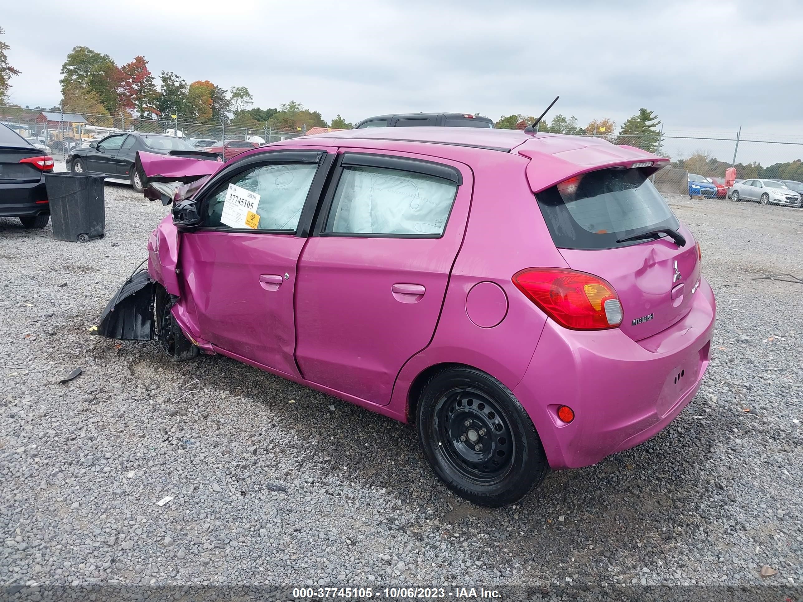 Photo 2 VIN: ML32A3HJ3FH046651 - MITSUBISHI MIRAGE 