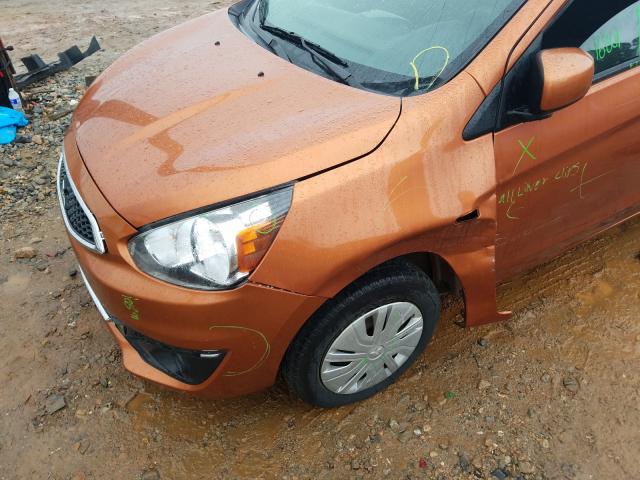 Photo 8 VIN: ML32A3HJ3JH006319 - MITSUBISHI MIRAGE ES 