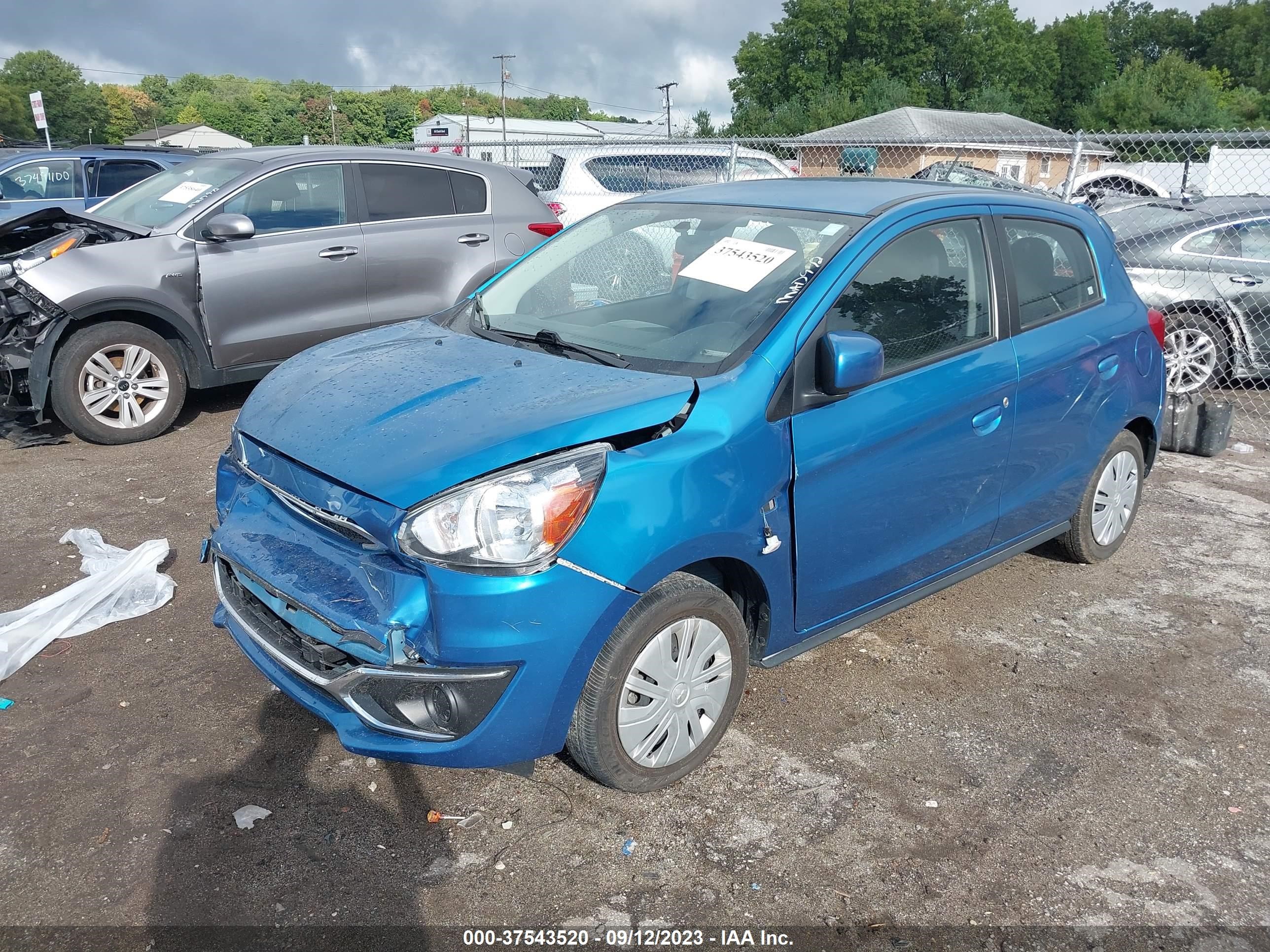 Photo 1 VIN: ML32A3HJ3JH006577 - MITSUBISHI MIRAGE 