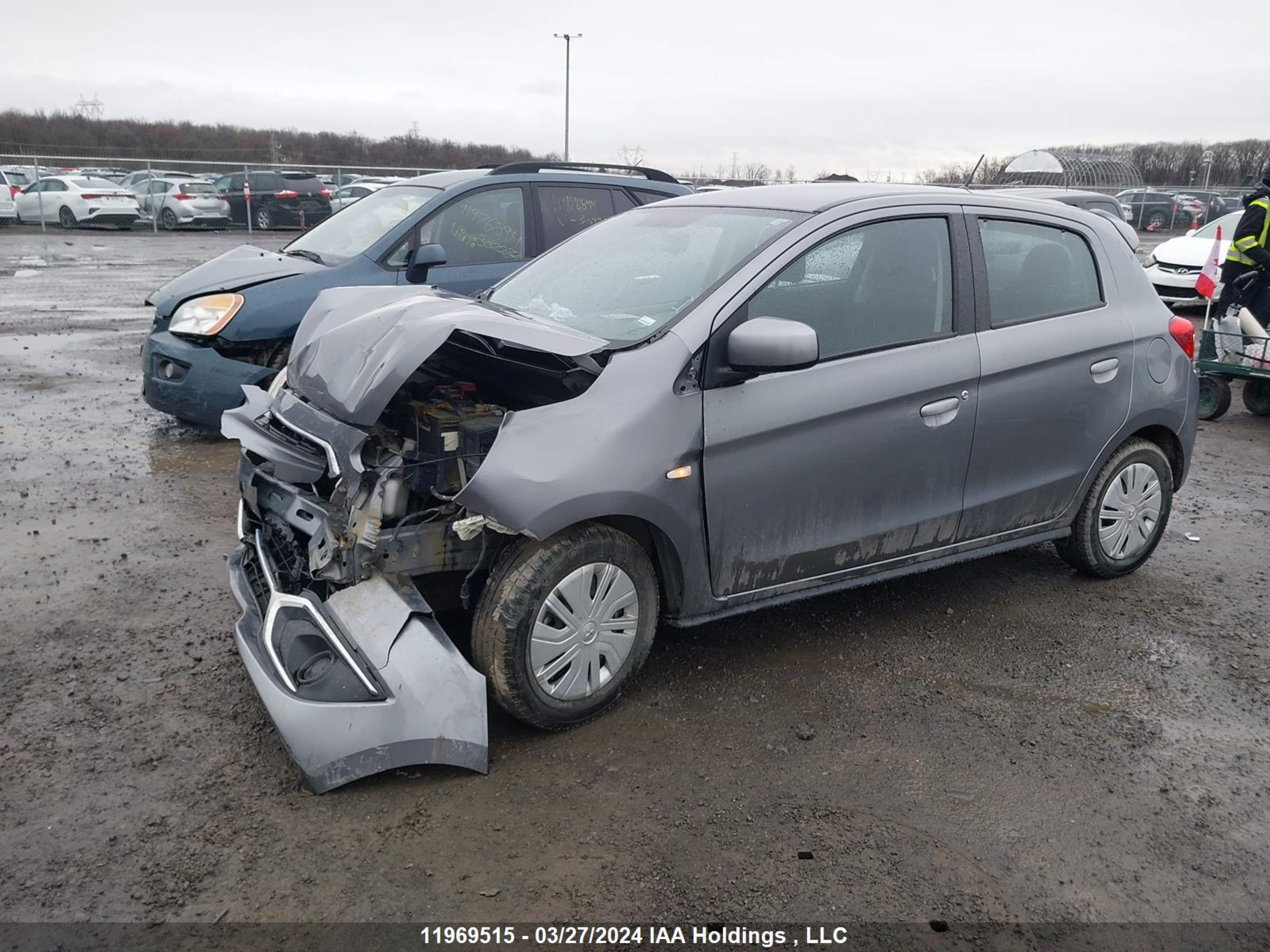 Photo 1 VIN: ML32A3HJ3KH007570 - MITSUBISHI MIRAGE 