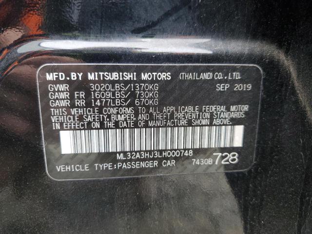 Photo 11 VIN: ML32A3HJ3LH000748 - MITSUBISHI MIRAGE 