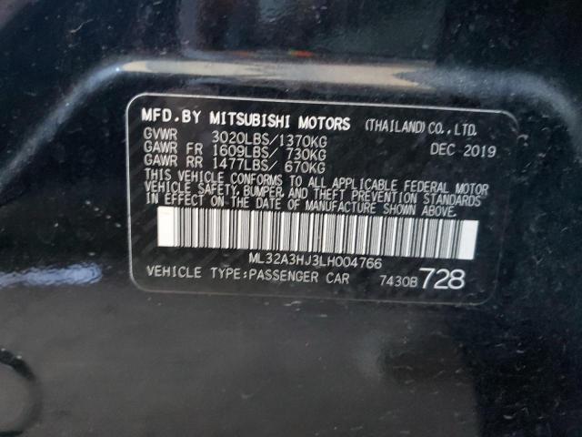 Photo 11 VIN: ML32A3HJ3LH004766 - MITSUBISHI MIRAGE 