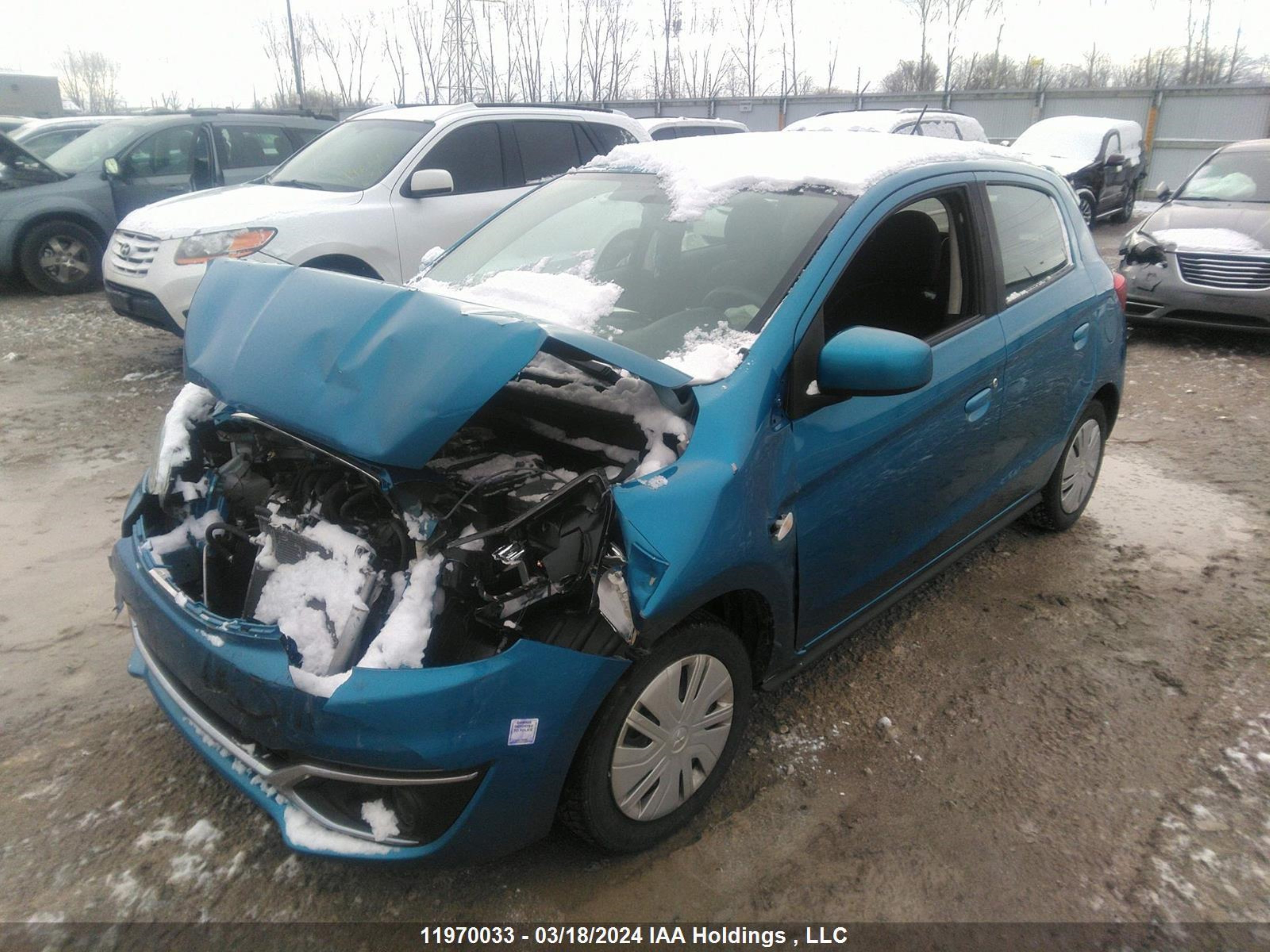 Photo 1 VIN: ML32A3HJ4JH011982 - MITSUBISHI MIRAGE 