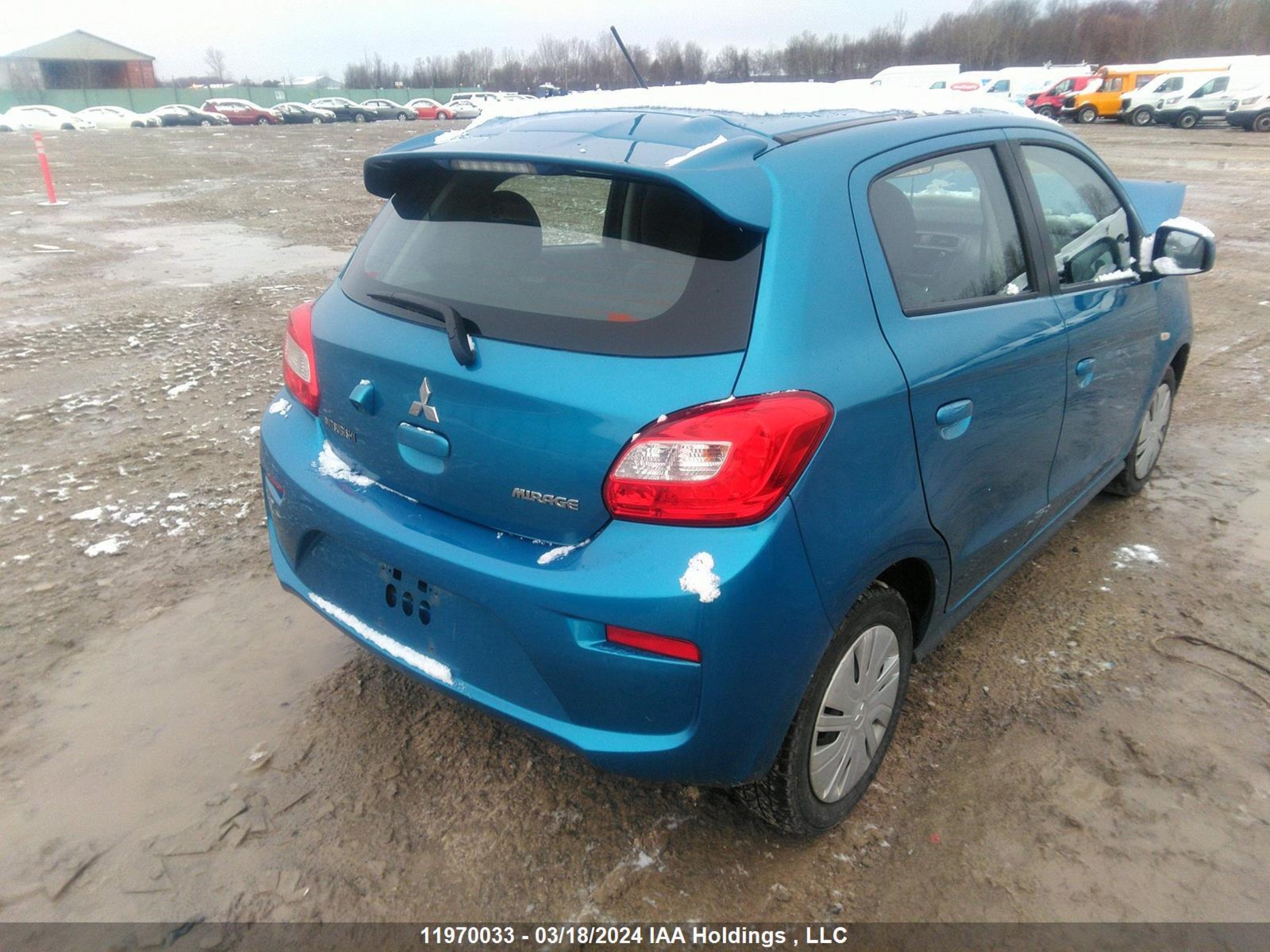 Photo 3 VIN: ML32A3HJ4JH011982 - MITSUBISHI MIRAGE 