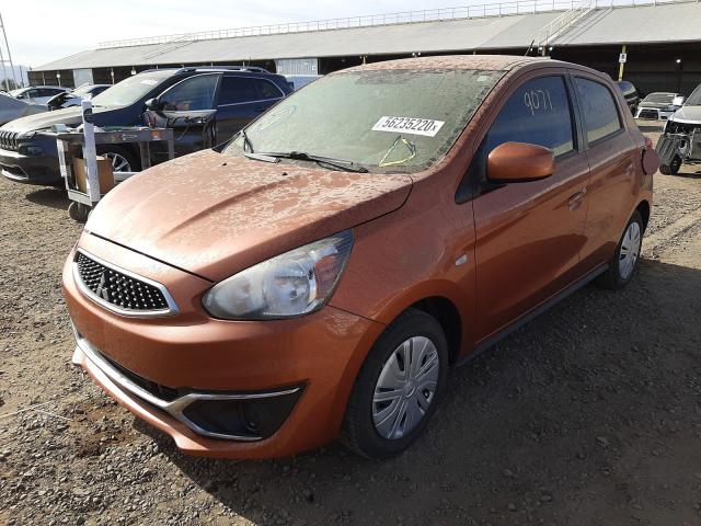 Photo 1 VIN: ML32A3HJ4KH000854 - MITSUBISHI MIRAGE ES 