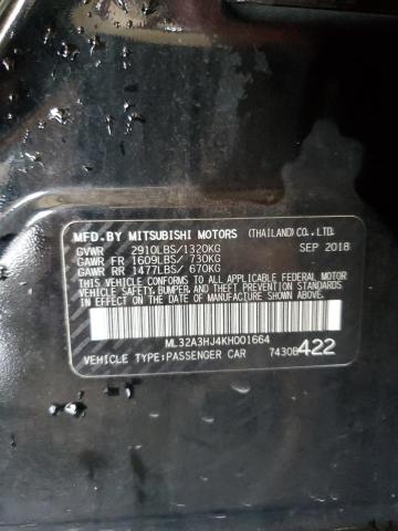 Photo 12 VIN: ML32A3HJ4KH001664 - MITSUBISHI MIRAGE 