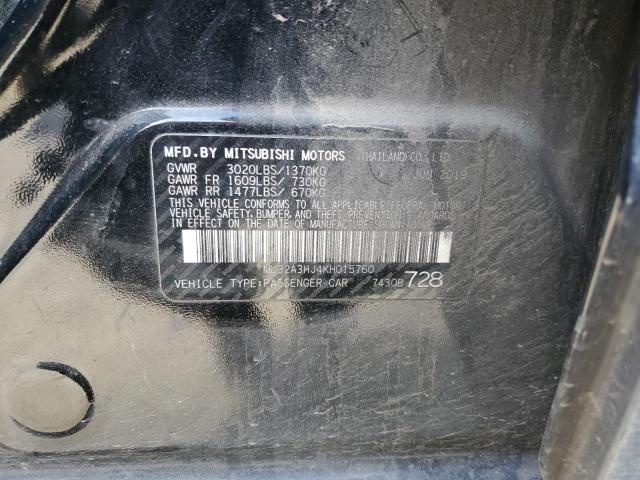 Photo 11 VIN: ML32A3HJ4KH015760 - MITSUBISHI MIRAGE 