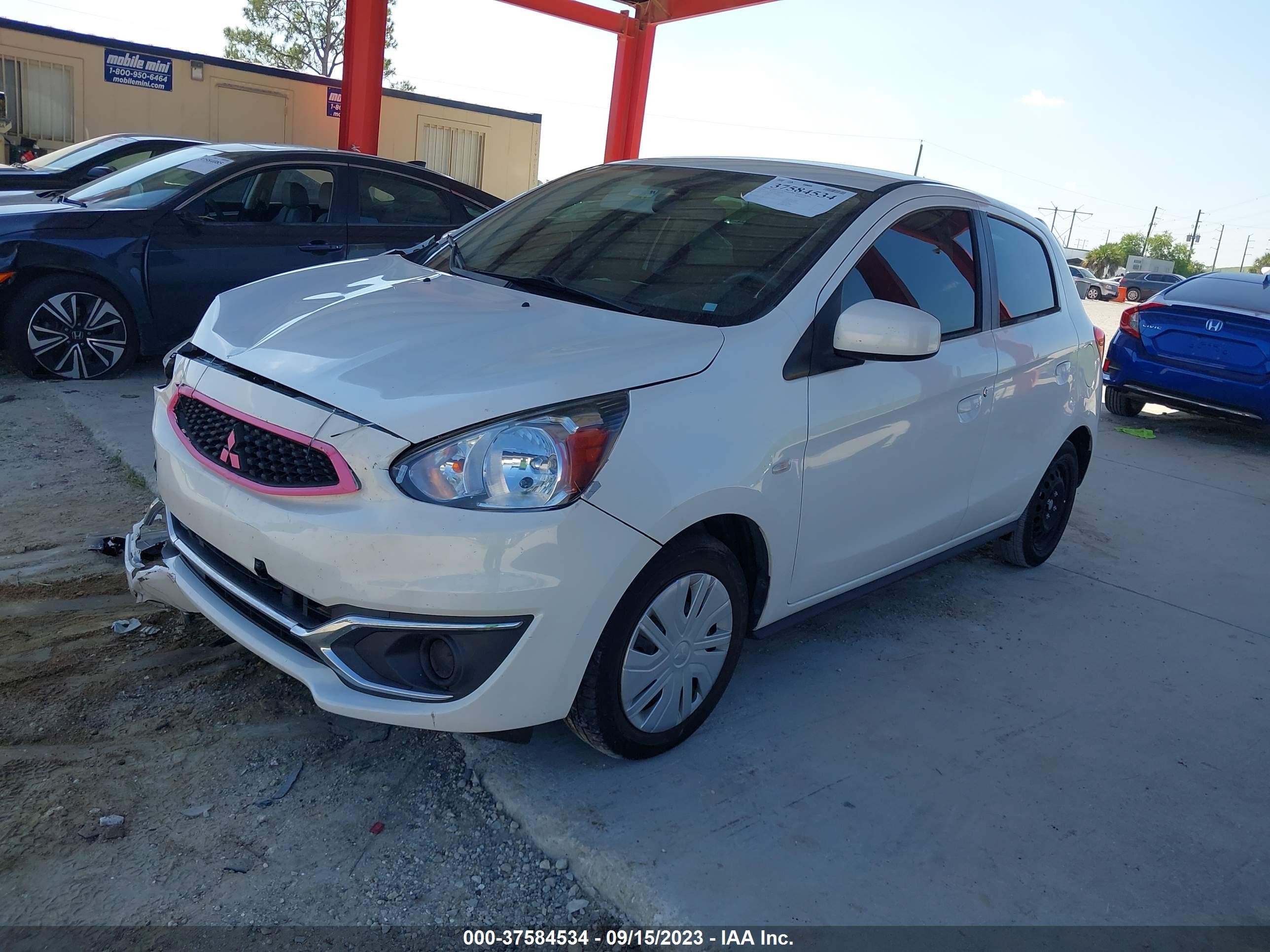 Photo 1 VIN: ML32A3HJ4LH007207 - MITSUBISHI MIRAGE 