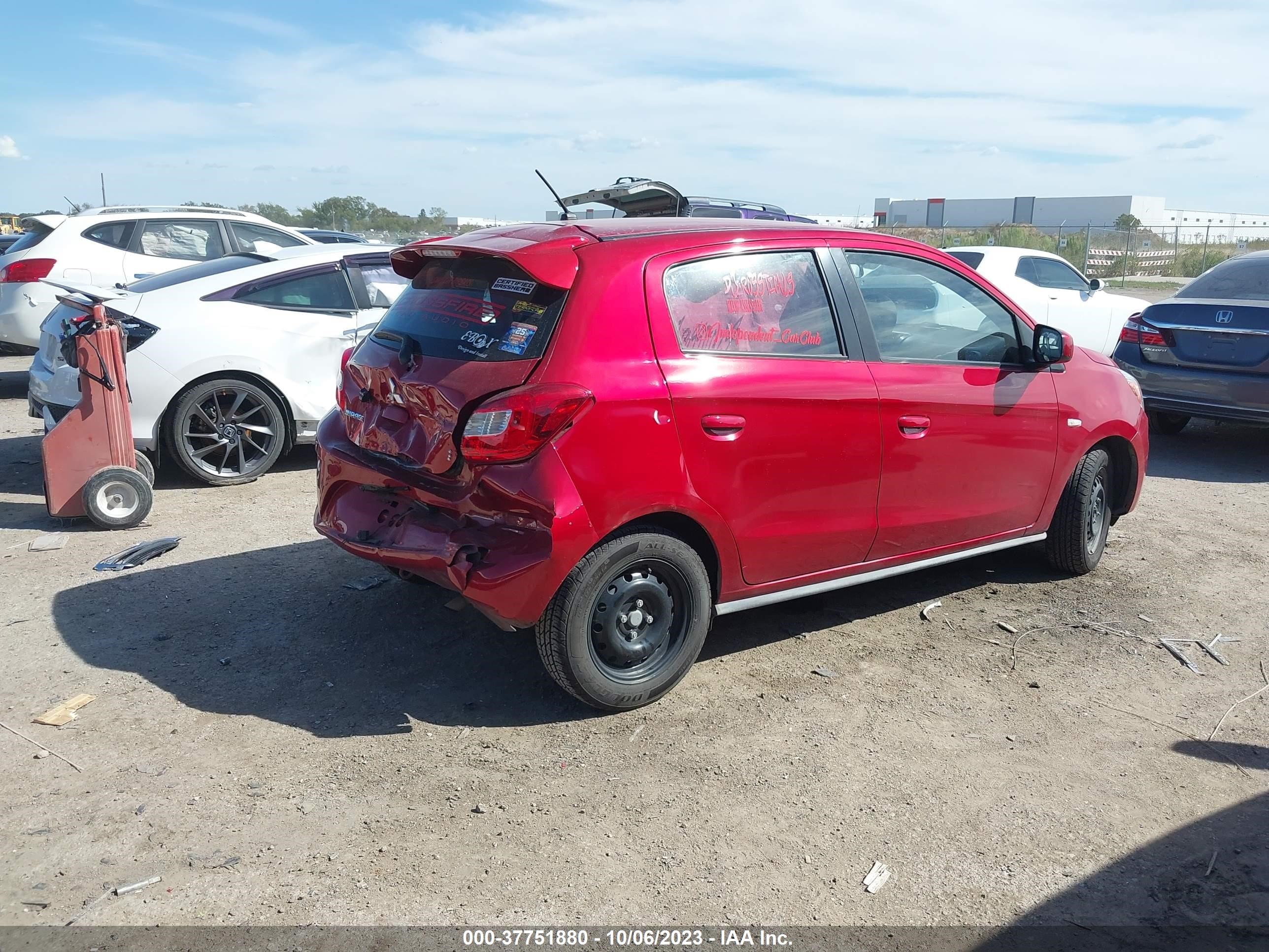 Photo 3 VIN: ML32A3HJ5LH008558 - MITSUBISHI MIRAGE 