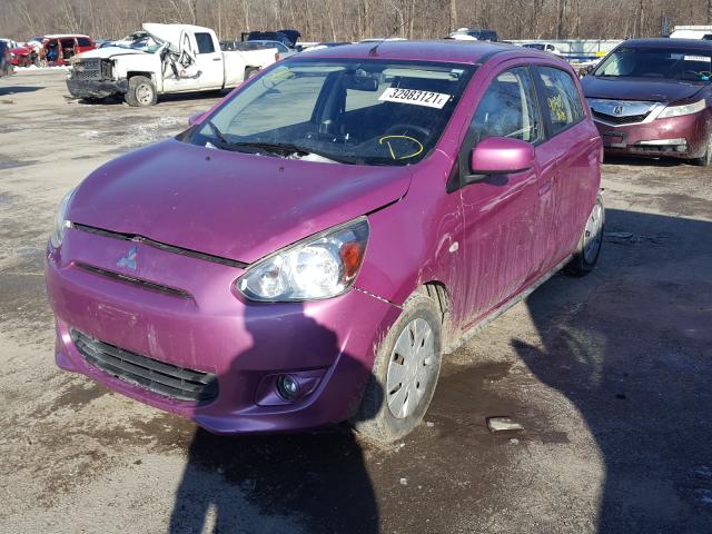 Photo 1 VIN: ML32A3HJ6EH024397 - MITSUBISHI MIRAGE DE 