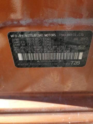 Photo 11 VIN: ML32A3HJ6JH000983 - MITSUBISHI MIRAGE ES 