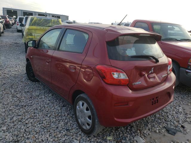 Photo 2 VIN: ML32A3HJ6JH009957 - MITSUBISHI MIRAGE ES 