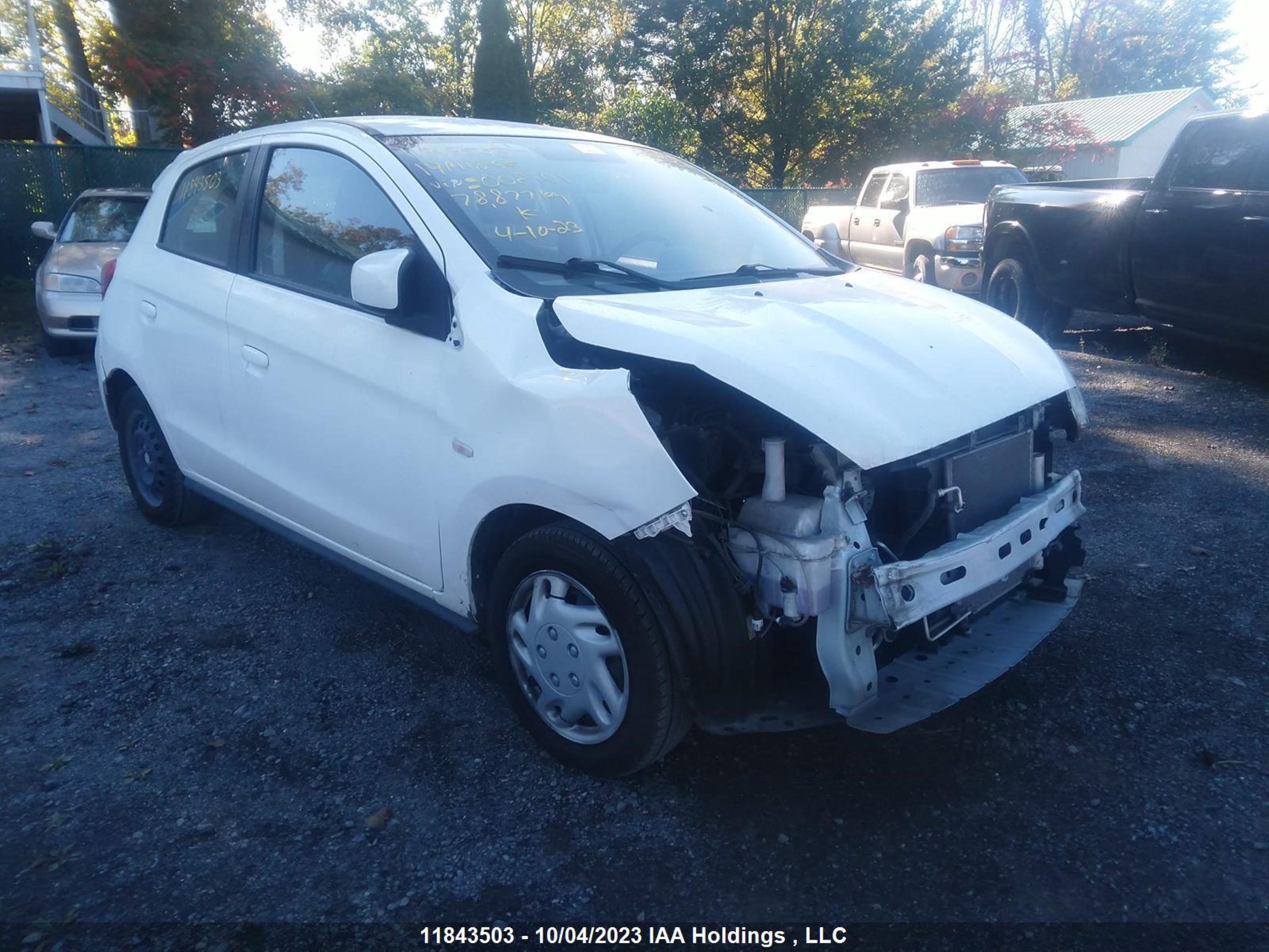 Photo 0 VIN: ML32A3HJ6KH008101 - MITSUBISHI MIRAGE 