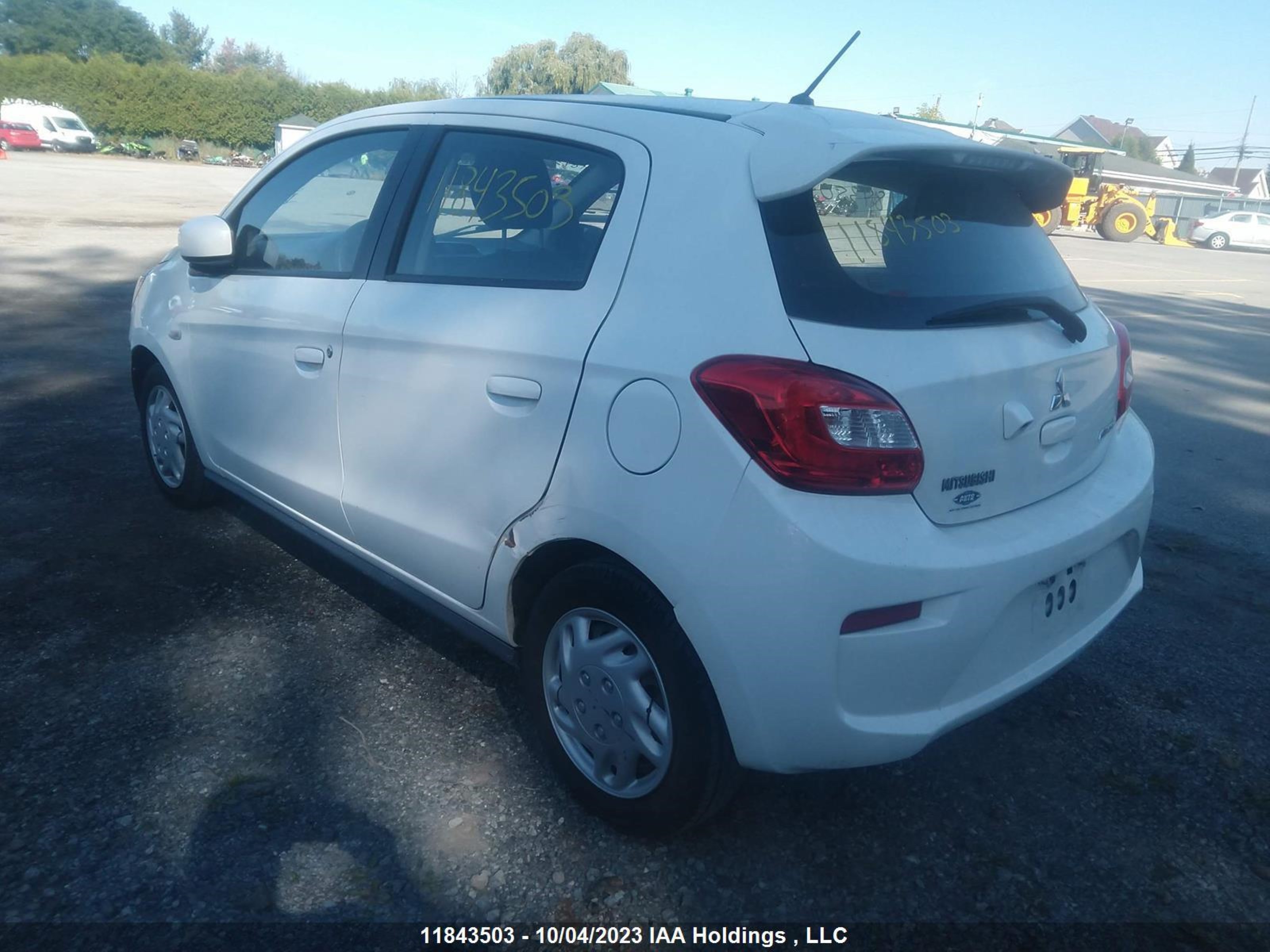 Photo 2 VIN: ML32A3HJ6KH008101 - MITSUBISHI MIRAGE 