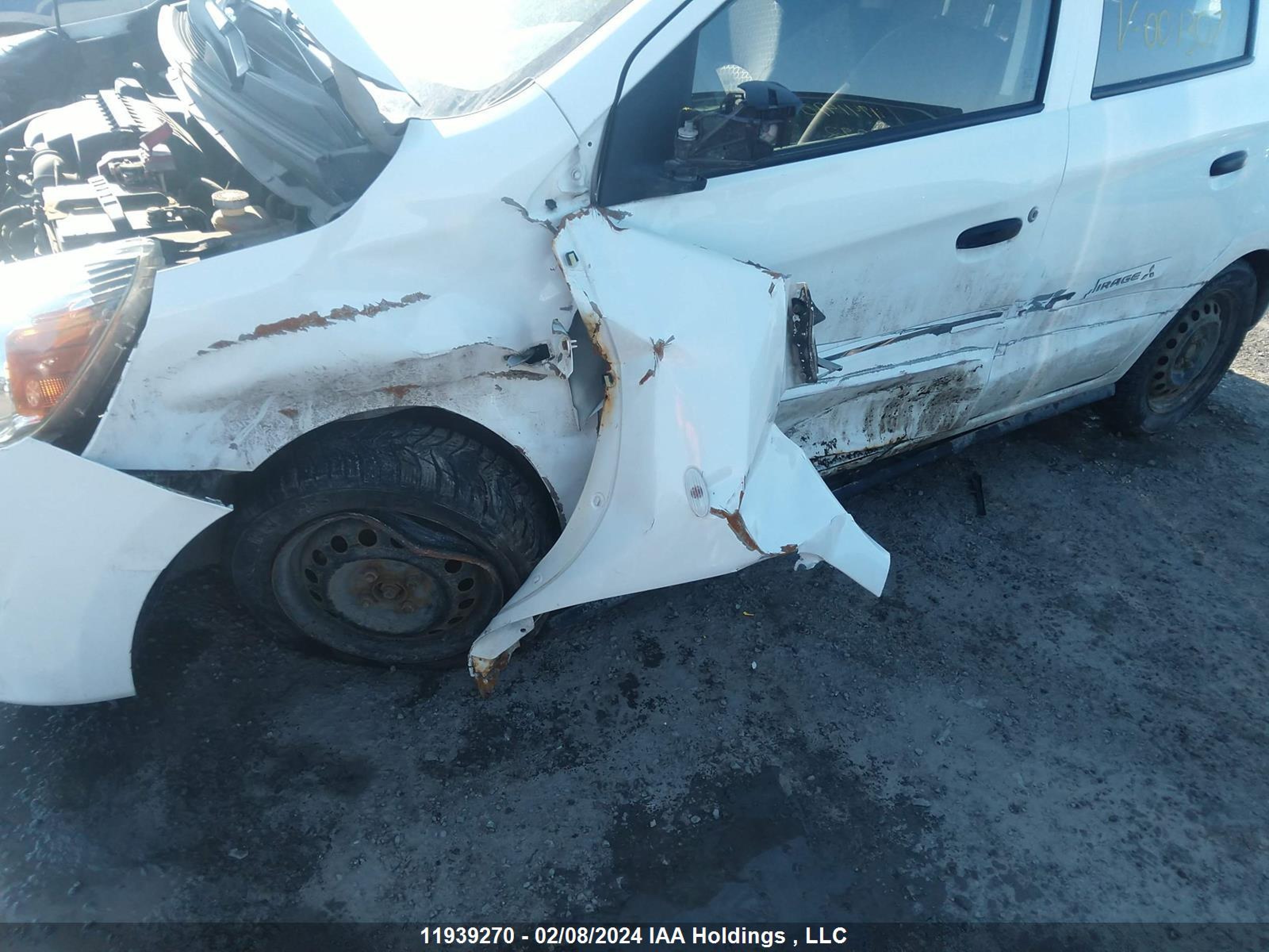 Photo 5 VIN: ML32A3HJ7EH001307 - MITSUBISHI MIRAGE 