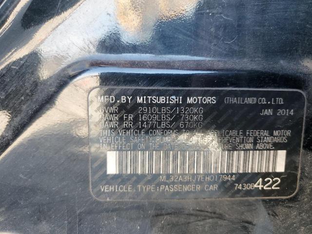 Photo 12 VIN: ML32A3HJ7EH017944 - MITSUBISHI MIRAGE 