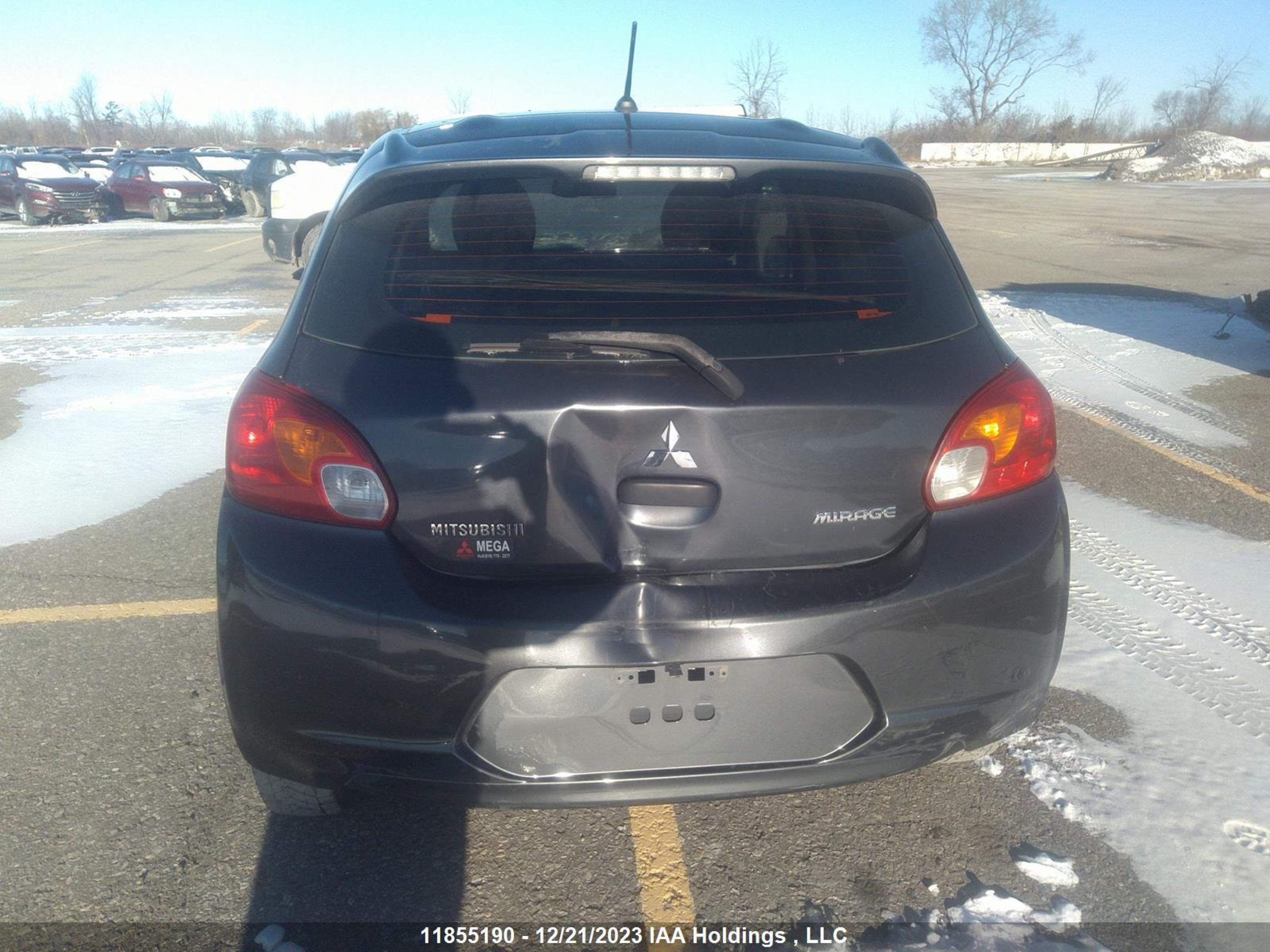 Photo 5 VIN: ML32A3HJ7FH005648 - MITSUBISHI MIRAGE 