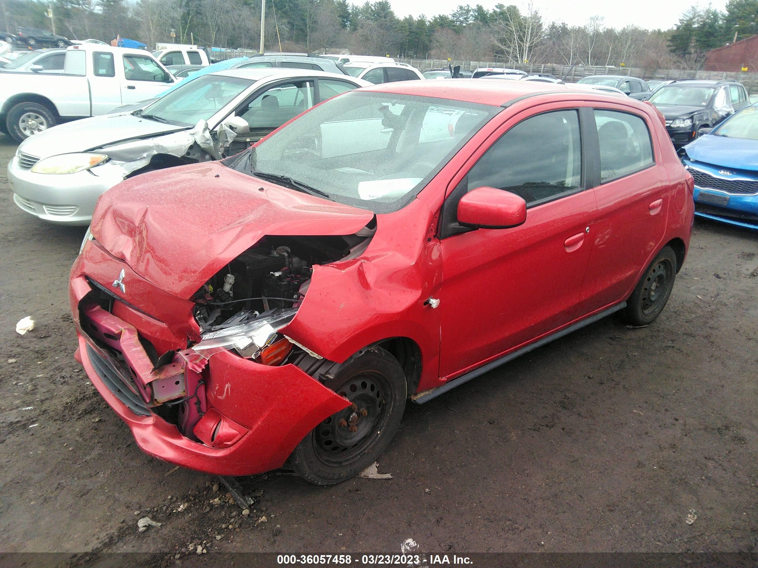 Photo 1 VIN: ML32A3HJ7FH059094 - MITSUBISHI MIRAGE 