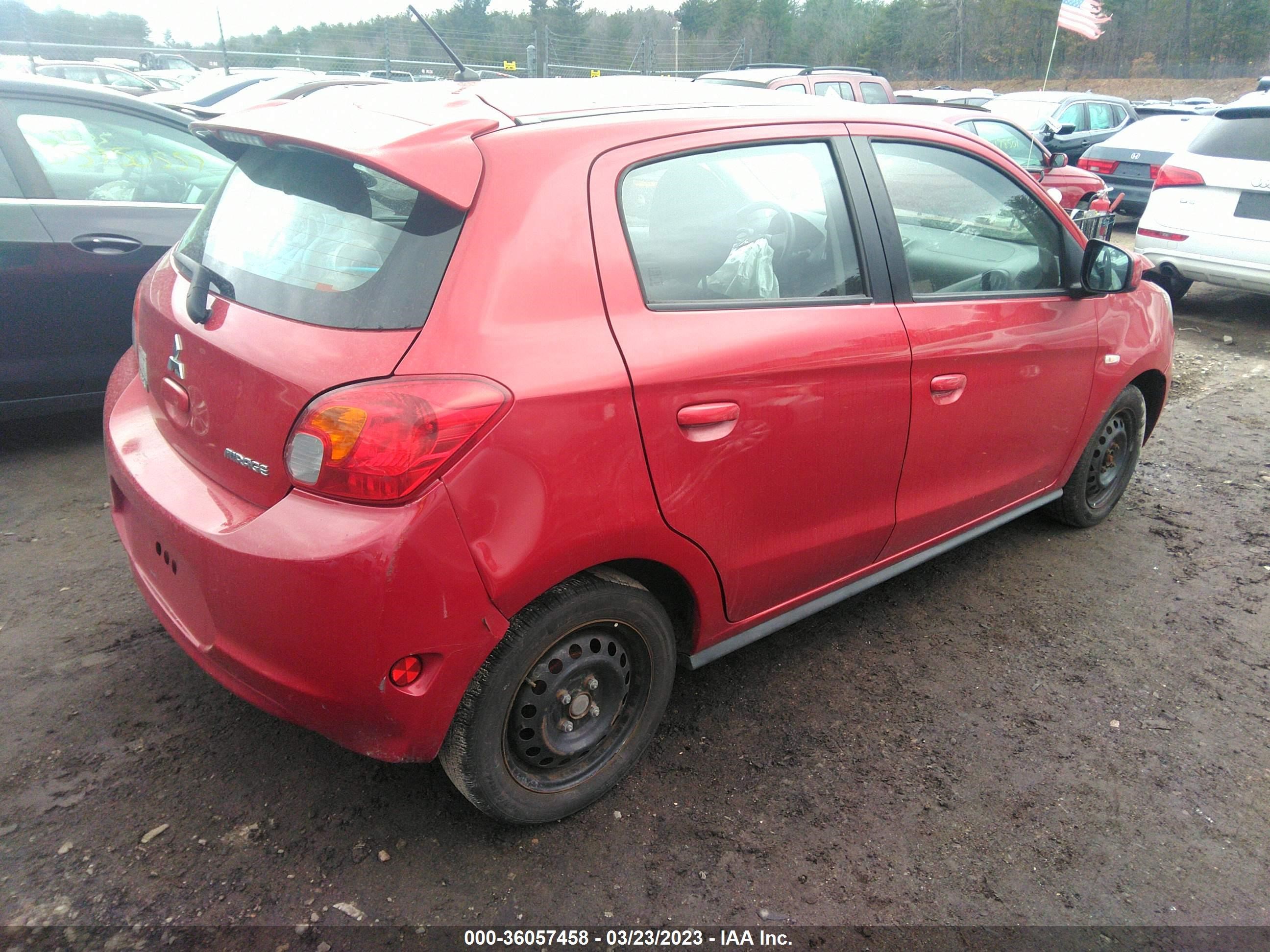 Photo 3 VIN: ML32A3HJ7FH059094 - MITSUBISHI MIRAGE 