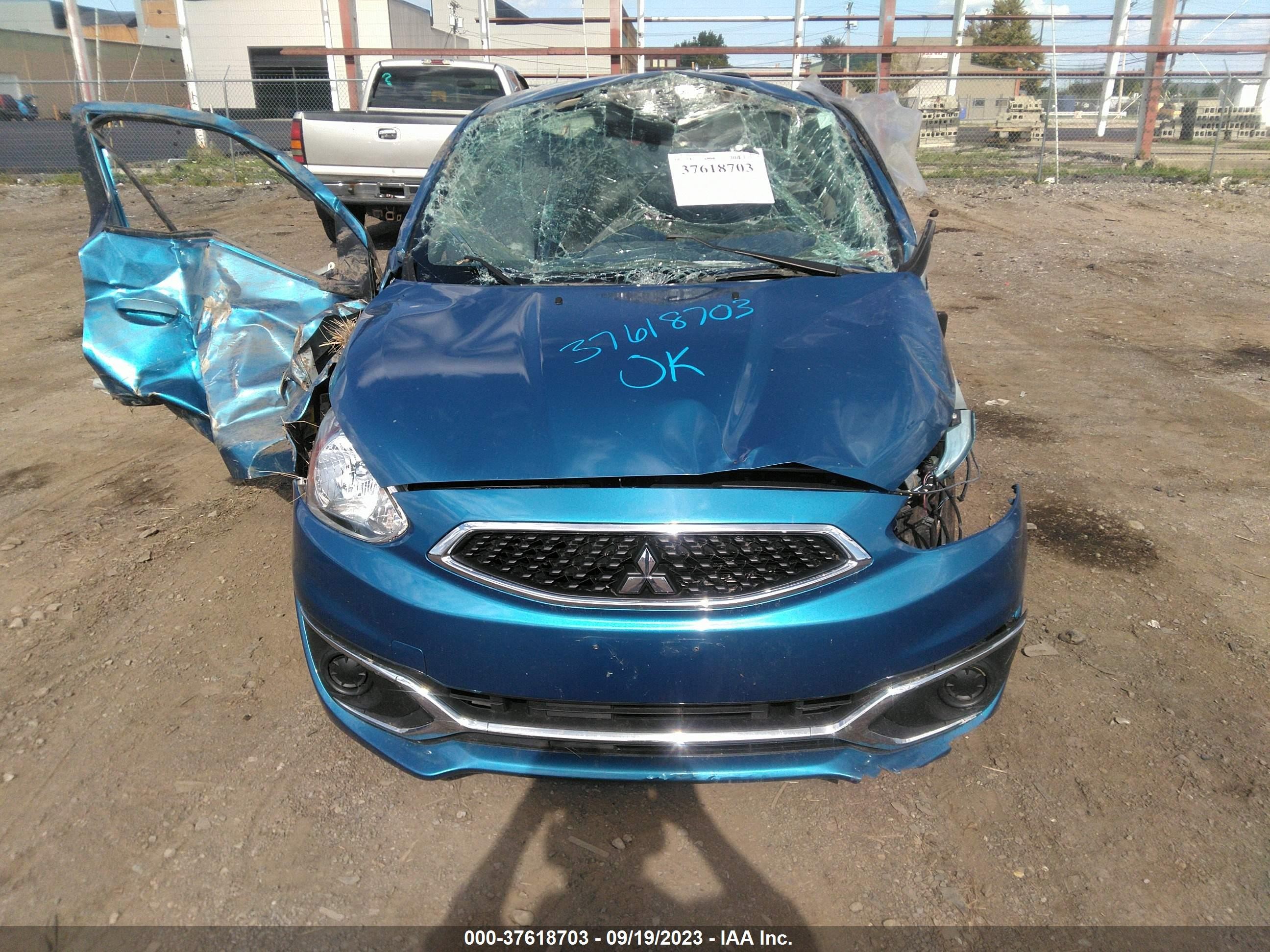 Photo 10 VIN: ML32A3HJ7KH000427 - MITSUBISHI MIRAGE 