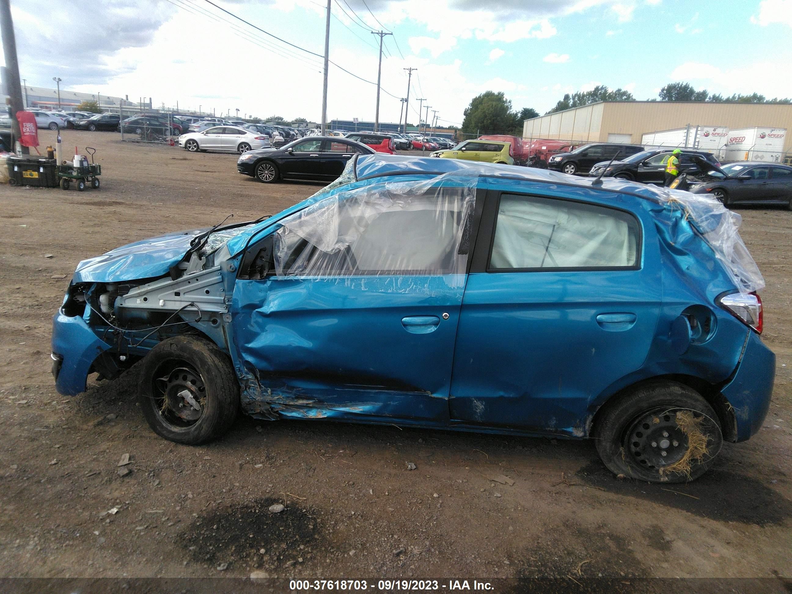 Photo 12 VIN: ML32A3HJ7KH000427 - MITSUBISHI MIRAGE 