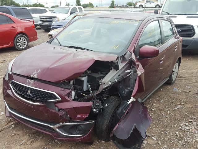 Photo 1 VIN: ML32A3HJ7KH005756 - MITSUBISHI MIRAGE ES 